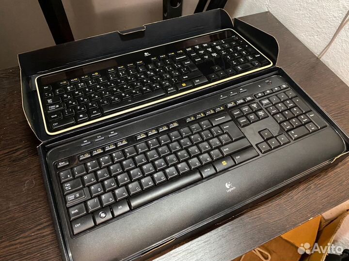 Клавиатуры Logitech K520 и K750 unifying