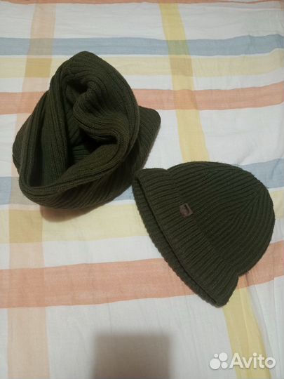 Шапка, снуд, перчатки, варежки на мальчика 4-6 лет