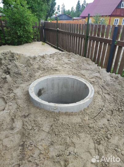 Копка,чистка колодцев. Установка септиков