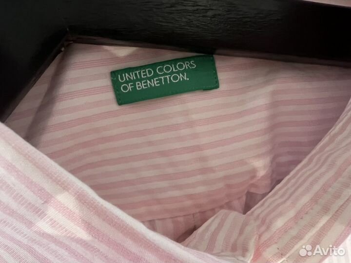 Рубашка хлопковая Benetton