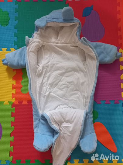 Комбинезон утепленный на мальчика 62