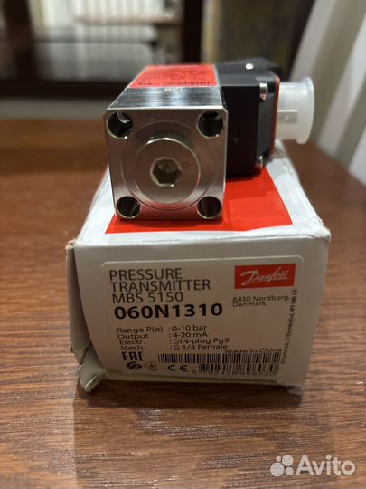 Преобразователь давления Danfoss
