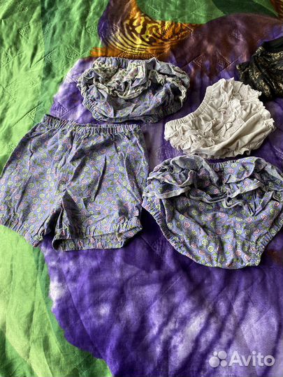 Вещи пакетом на девочку 6-9 месяц