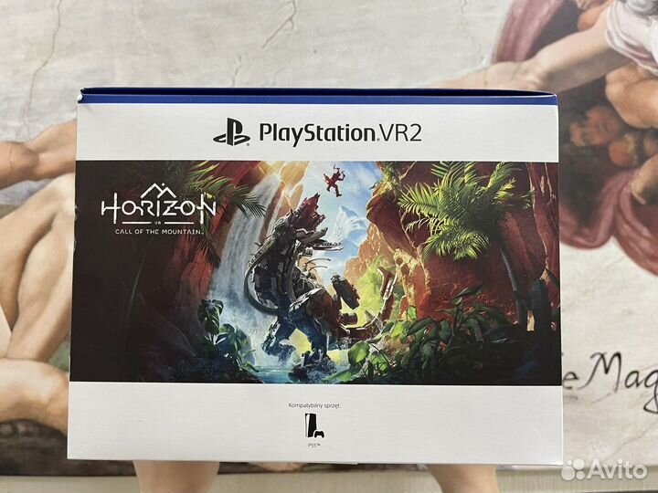 Sony playstation VR2 + Horizon игра
