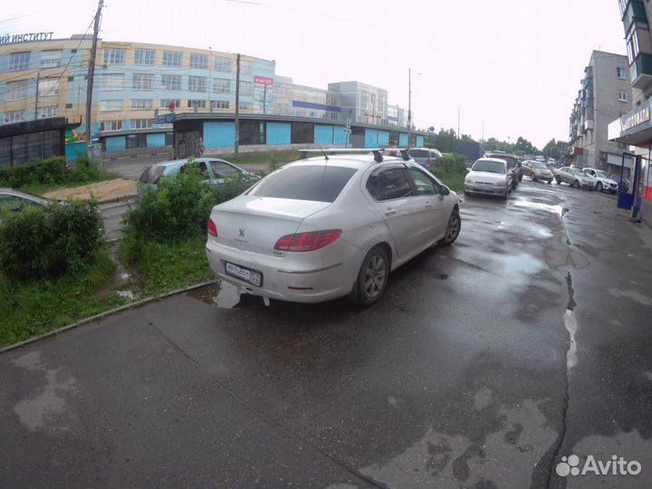 Багажник на крышу поперечины Peugeot 408 (2010)