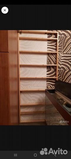 Полка настенная деревянная