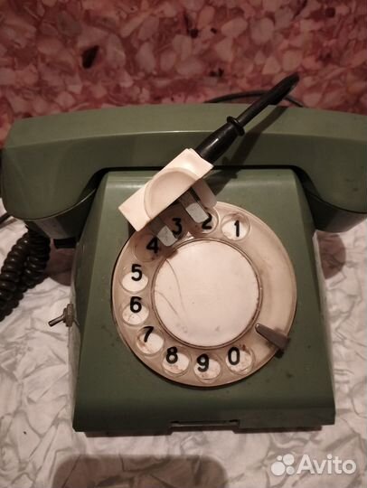 Телефон СССР дисковый