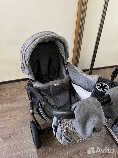 Коляска 3 в 1 bebe mobile toscana