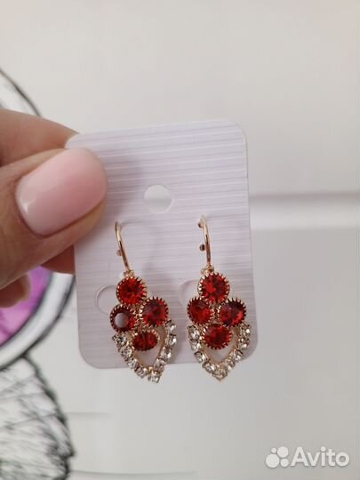 Серьги,брошь,браслет