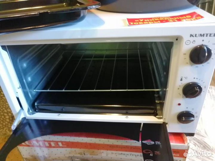 Мини печь духовка новая