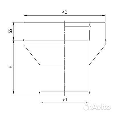 Адаптер ferrum стартовый (430/0,5 мм ) Ф140х210