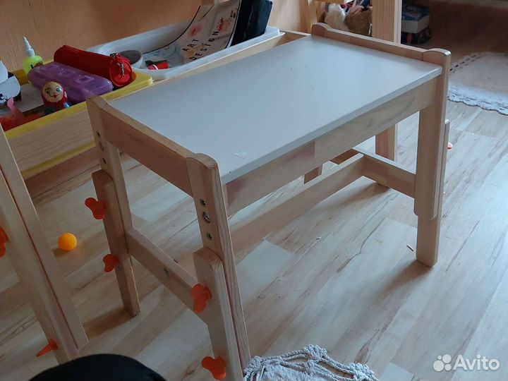 Письменный стол Флисат (Икеа) со скамьей