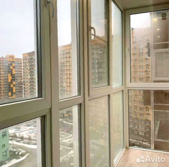 Остекление балконов KBE