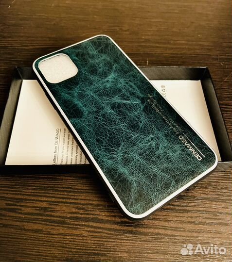 Новый кожаный чехол на iPhone 11 pro max