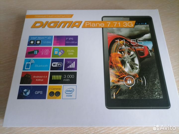 Планшет компьютерный digma