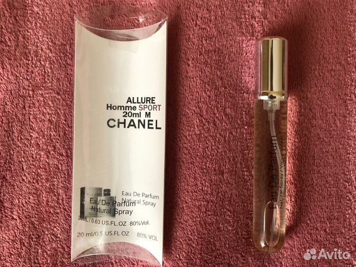 Духи в капсуле Chanel Allure Homme Sport