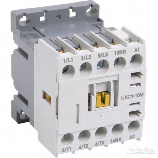 Миниконтактор IEK мки-11210, 16А, 230В/ас3, 1но