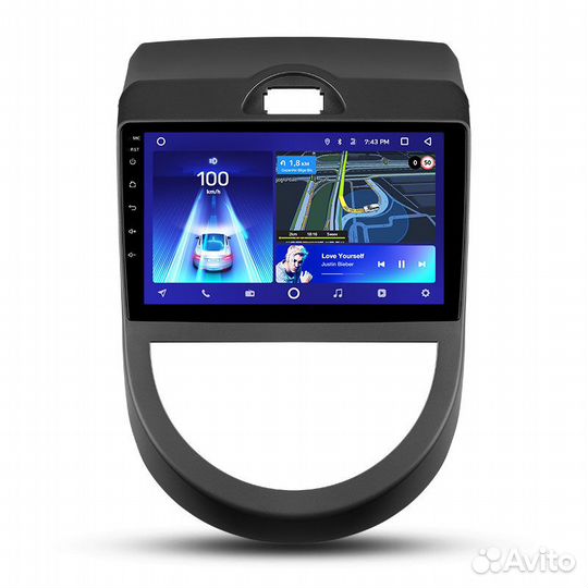 Магнитола на андроид для Kia Soul 2013+ киа соул