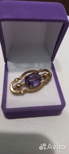 Золотая брошь СССР 583