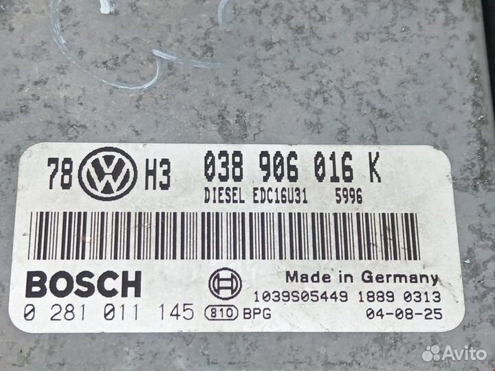 Блок для Volkswagen Passat 5 GP