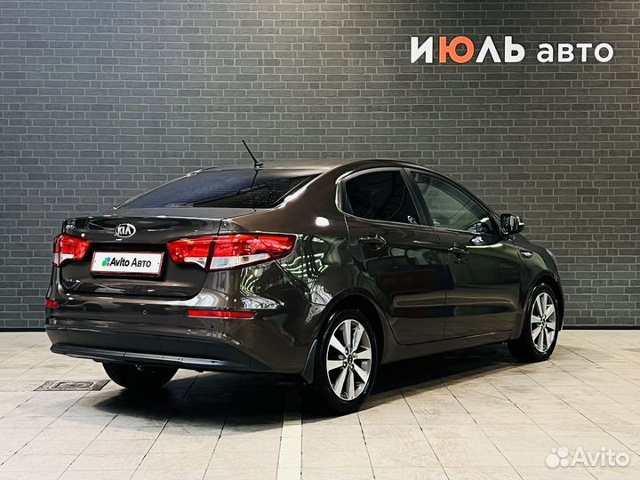 Kia Rio 1.6 AT, 2015, 90 046 км