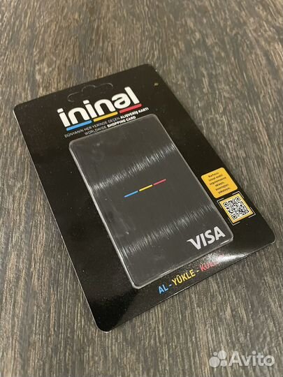 Пластиковая карта ininal