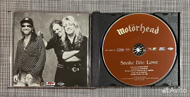 Motorhead - Snake Bite Love CD Germany