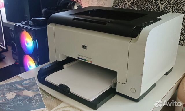 HP Color LaserJet Pro CP1025nw принтер лазерный цв