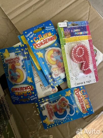 Свечи новые