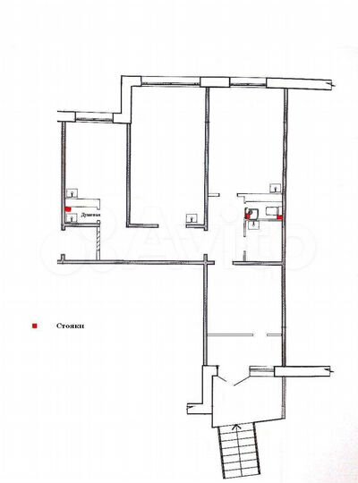 Свободного назначения, 65 м²