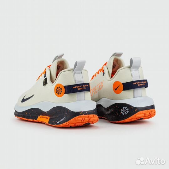 Кроссовки Nike Infinity Run 4 gore-TEX Grey Orange