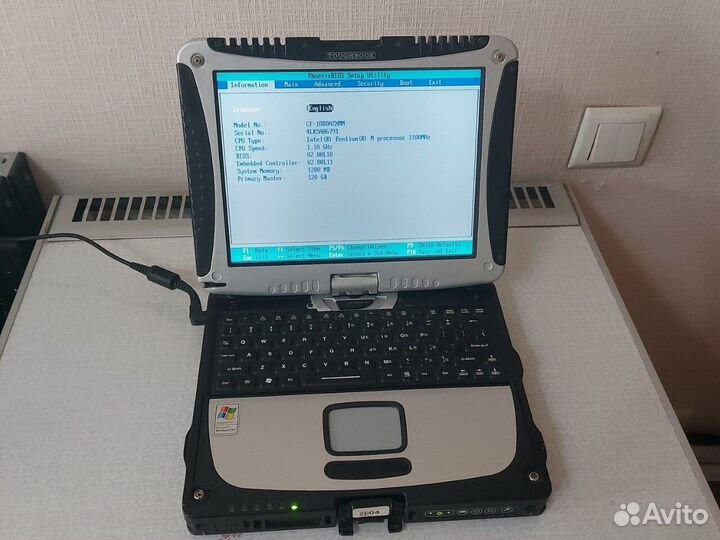 Военный защищенный ноутбук Panasonic CF-18
