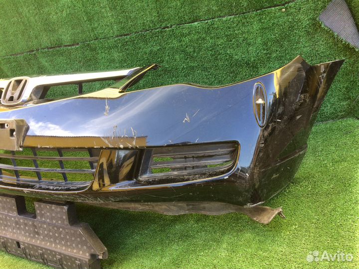 Бампер передний Honda Civic FD1 FD3 Черный царапин