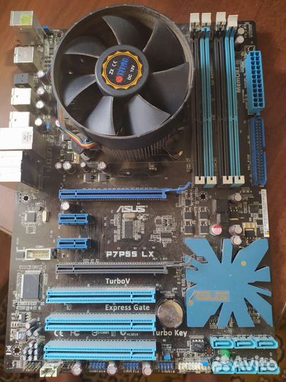 Материнская плата с процессором intel core i5