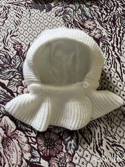 Шапка с манишкой