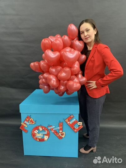 Коробка сюрприз для шаров