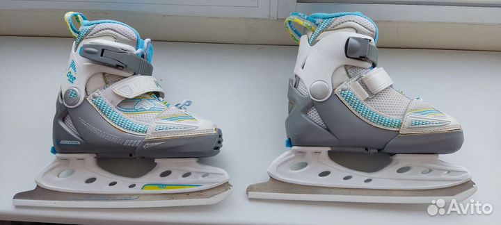 Коньки детские fila раздвижные 29-32