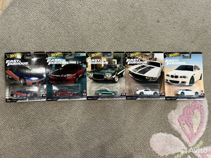 Hot wheels fast and furious