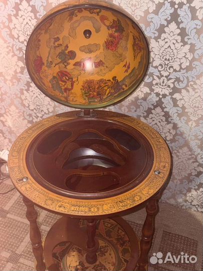 Глобус бар напольный бу