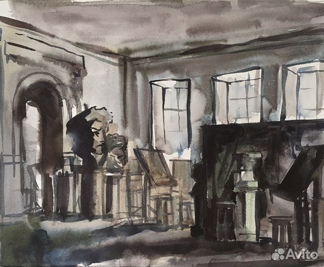 Акварельные картины