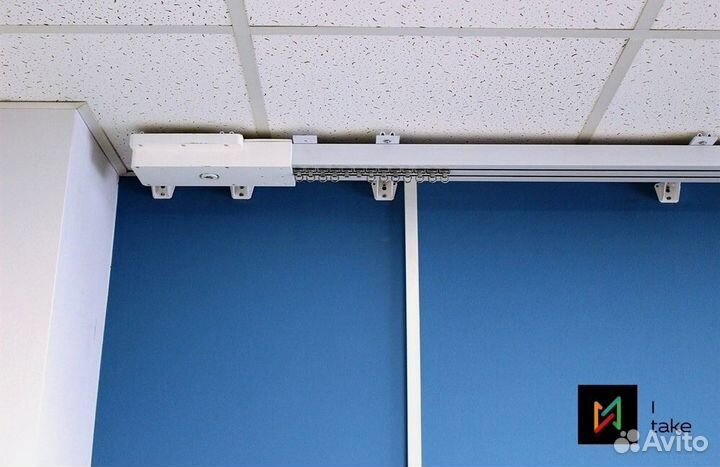 Раздвижной электрокарниз