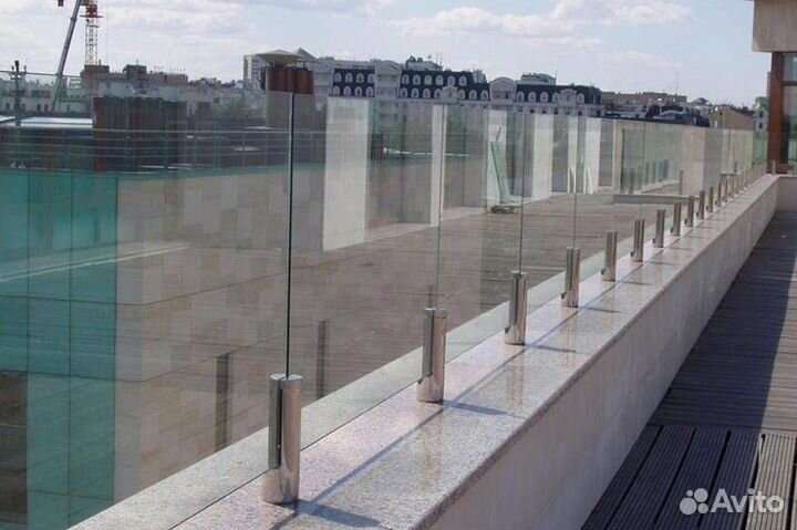 Стеклянные ограждения для веранд