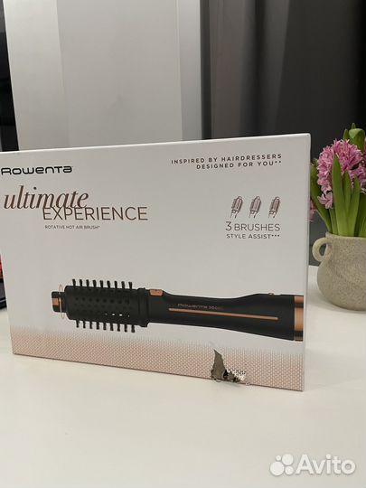 Фен щетка rowenta