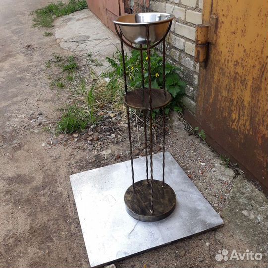 Пепельница напольная кованая ручной работы