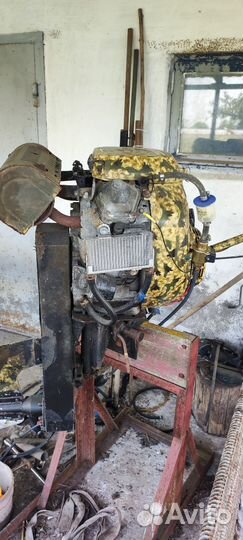 Мотор болотоход