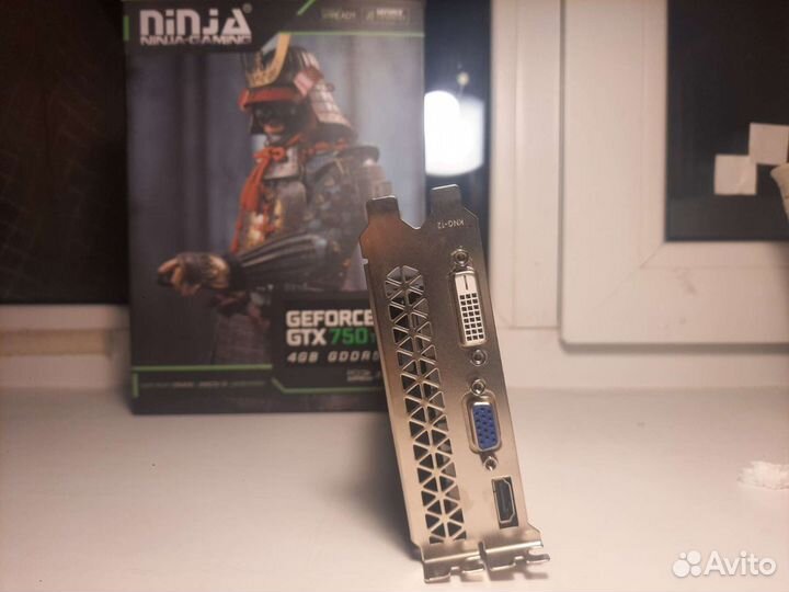 Видеокарта GTX 750 ti 4гб