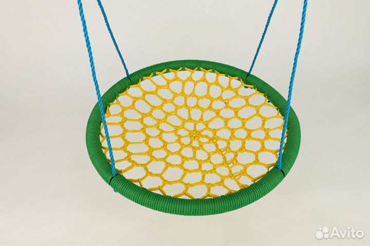 Качели гнездо Зелено-Желтые