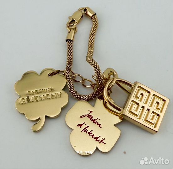 Givenchy брелок подвеска винтаж оригинал