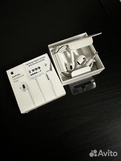 Наушники Apple EarPods 3,5 mm оригинал