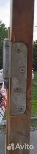 Дверь деревянная межкомнатная 200x90 со стеклом